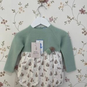 Pelele estampado punto conejo