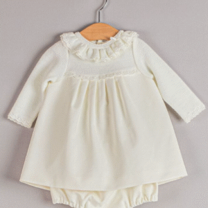 Vestido bautizo + cubrepañal