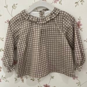 camisa bebé cuadros